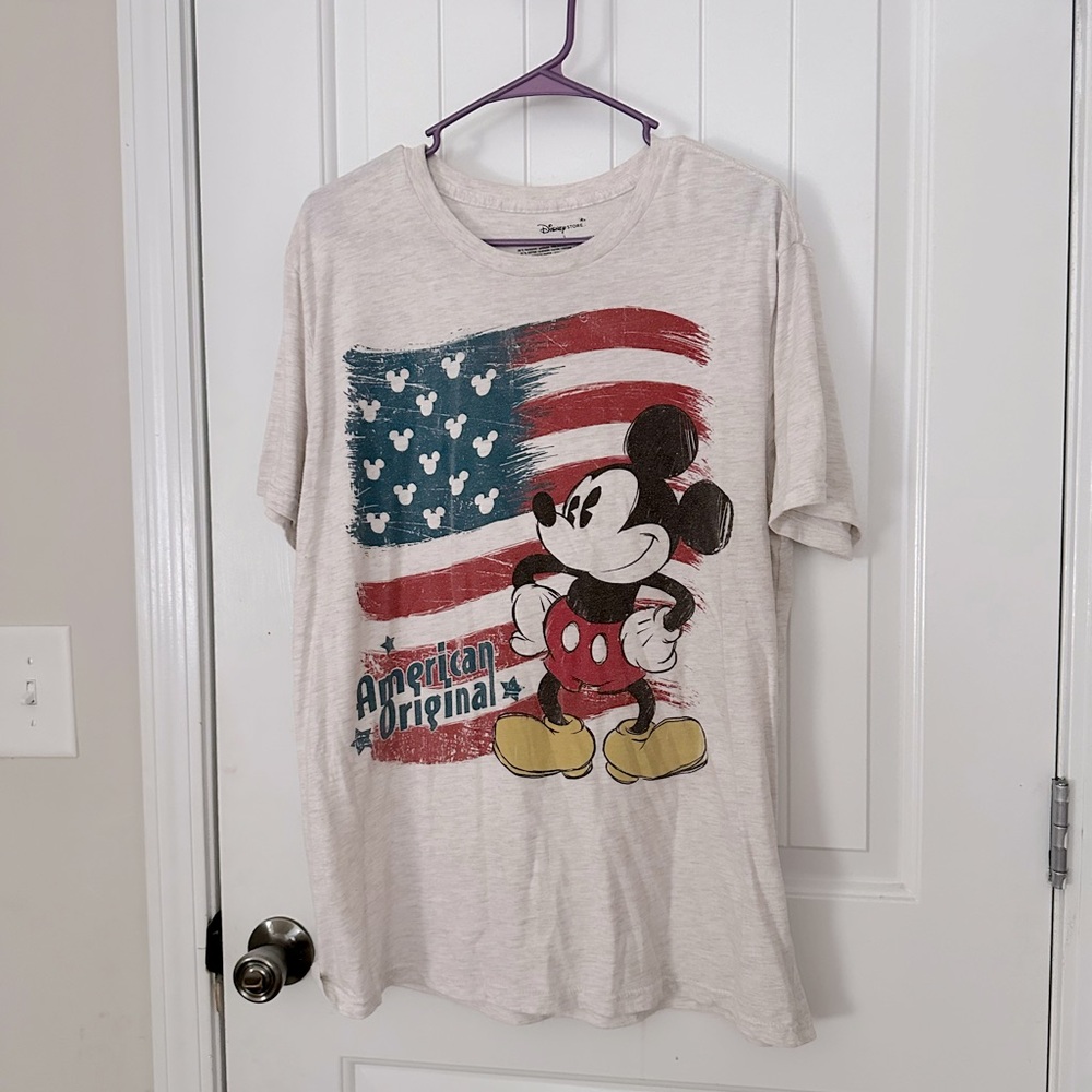 Disney Mickey American flag tee